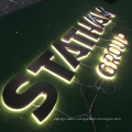 Custom Shop Store Front Metal Logo Light Up Letter Office Commercial Business Reception Led Signs 3d Signage Backlit